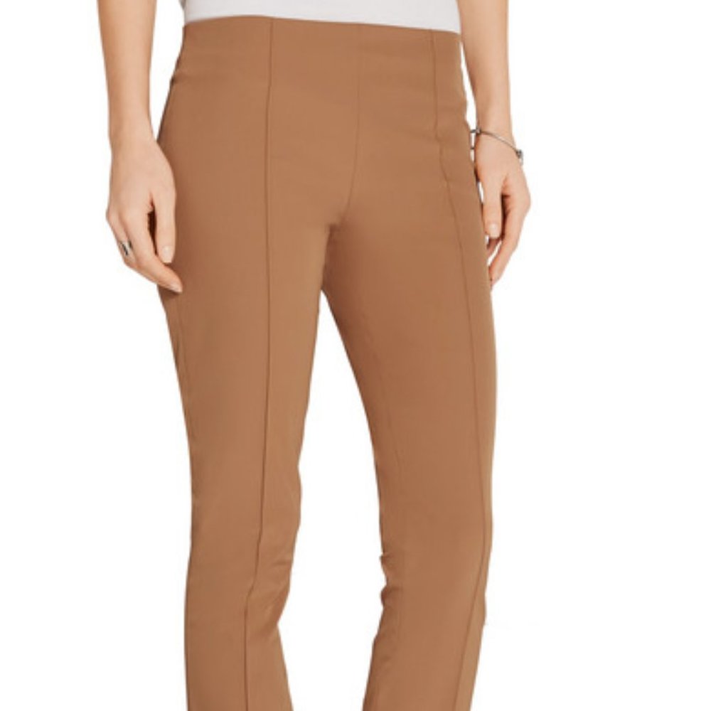 The Row slim camel pants